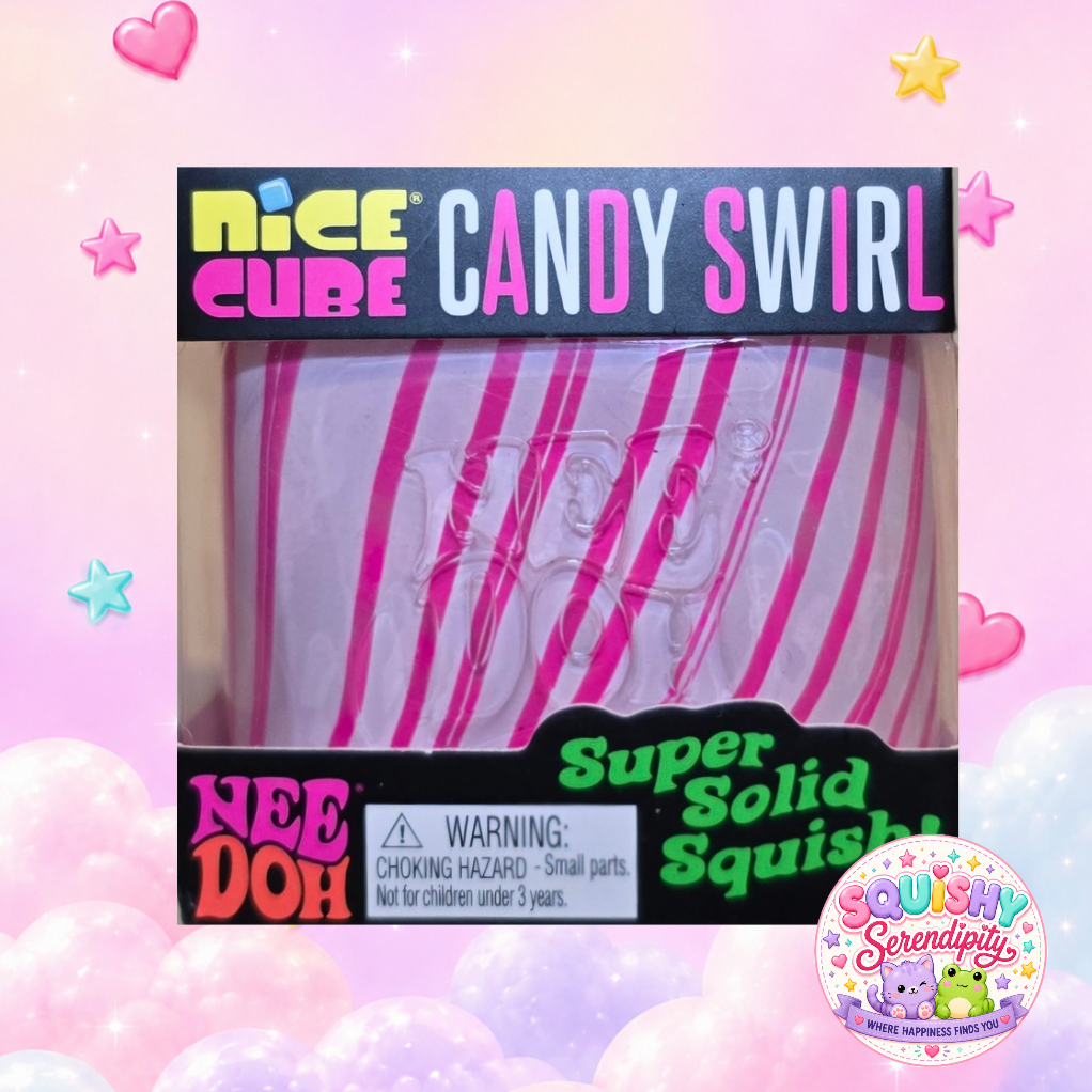 NeeDoh Candy Swirl Nice Cube