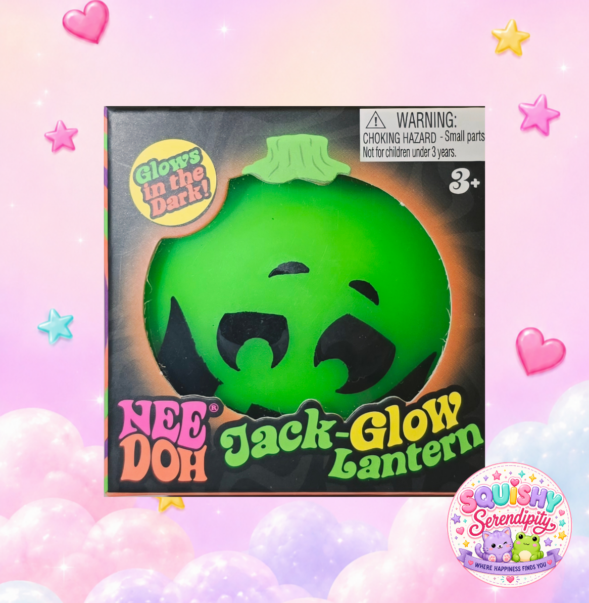 NeeDoh Jack Glow Lantern